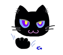 BLACK  CAT   MIU sticker #5026933