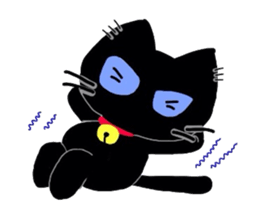 BLACK  CAT   MIU sticker #5026942
