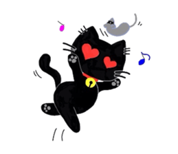 BLACK  CAT   MIU sticker #5026945