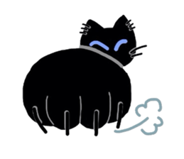 BLACK  CAT   MIU sticker #5026946