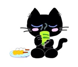 BLACK  CAT   MIU sticker #5026948