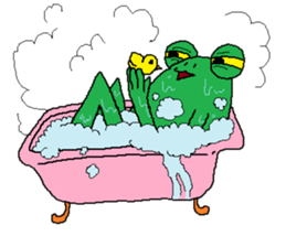 frog! sticker #5027639