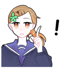 7:3girl sticker #5027680