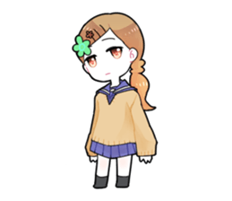 7:3girl sticker #5027704