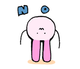 Rabbit to be disgruntled sticker #5028193