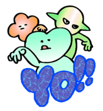 mint-san and friends. sticker #5028429