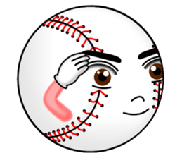 Baseball ball Club sticker #5029337