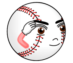Baseball ball Club sticker #5029337