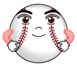 Baseball ball Club sticker #5029338