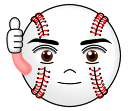 Baseball ball Club sticker #5029341
