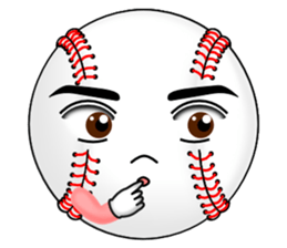 Baseball ball Club sticker #5029346