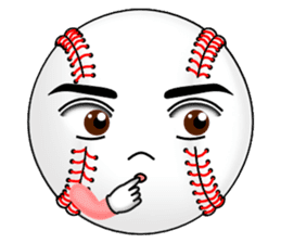 Baseball ball Club sticker #5029346