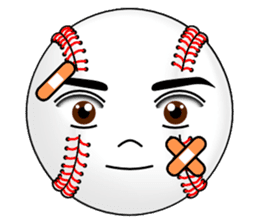 Baseball ball Club sticker #5029348