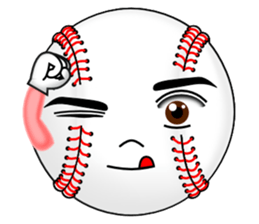 Baseball ball Club sticker #5029352