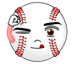 Baseball ball Club sticker #5029352