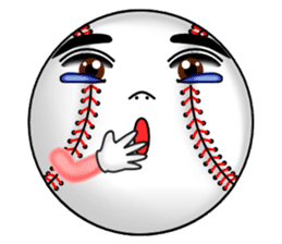 Baseball ball Club sticker #5029356
