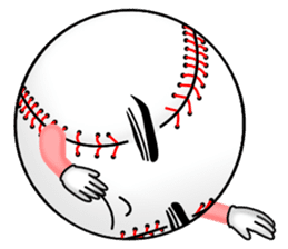 Baseball ball Club sticker #5029357