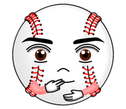 Baseball ball Club sticker #5029358