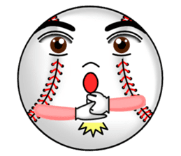 Baseball ball Club sticker #5029361