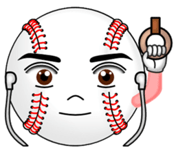 Baseball ball Club sticker #5029362