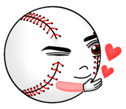 Baseball ball Club sticker #5029363