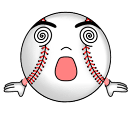Baseball ball Club sticker #5029365