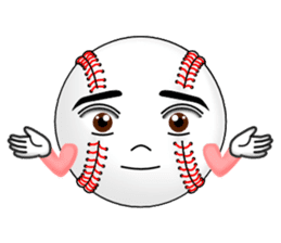 Baseball ball Club sticker #5029366
