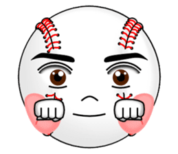 Baseball ball Club sticker #5029370