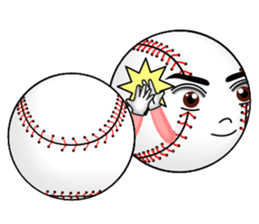 Baseball ball Club sticker #5029371