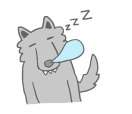 wolf's life sticker #5030181