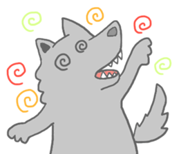 wolf's life sticker #5030195