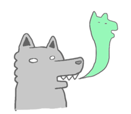 wolf's life sticker #5030196