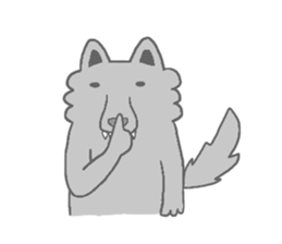 wolf's life sticker #5030198