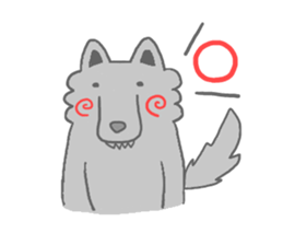 wolf's life sticker #5030207