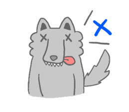 wolf's life sticker #5030208