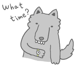 wolf's life sticker #5030209