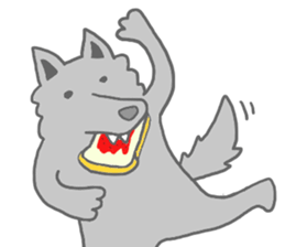 wolf's life sticker #5030210