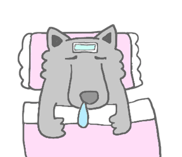 wolf's life sticker #5030211