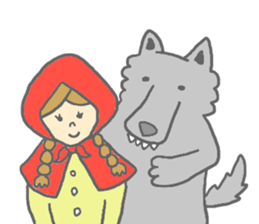 wolf's life sticker #5030213