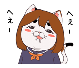 Private girls Matatabi High School!! sticker #5030417