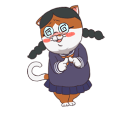 Private girls Matatabi High School!! sticker #5030441