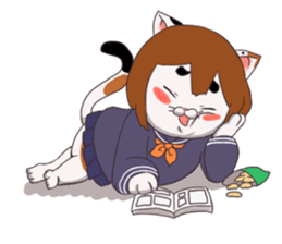 Private girls Matatabi High School!! sticker #5030450