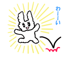 Pippi of the rabbit sticker #5030543