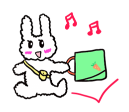 Pippi of the rabbit sticker #5030557