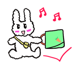 Pippi of the rabbit sticker #5030557