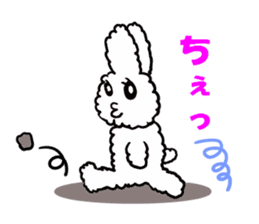 Pippi of the rabbit sticker #5030561