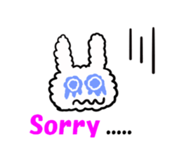 Pippi of the rabbit sticker #5030562