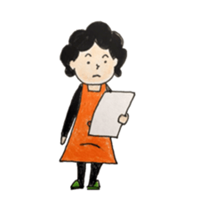 Japanese Mother Sticker sticker #5030602