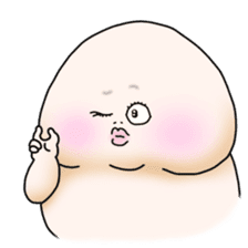 Plump plump ! Moonchi-kun 3 sticker #5030814