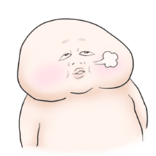 Plump plump ! Moonchi-kun 3 sticker #5030816